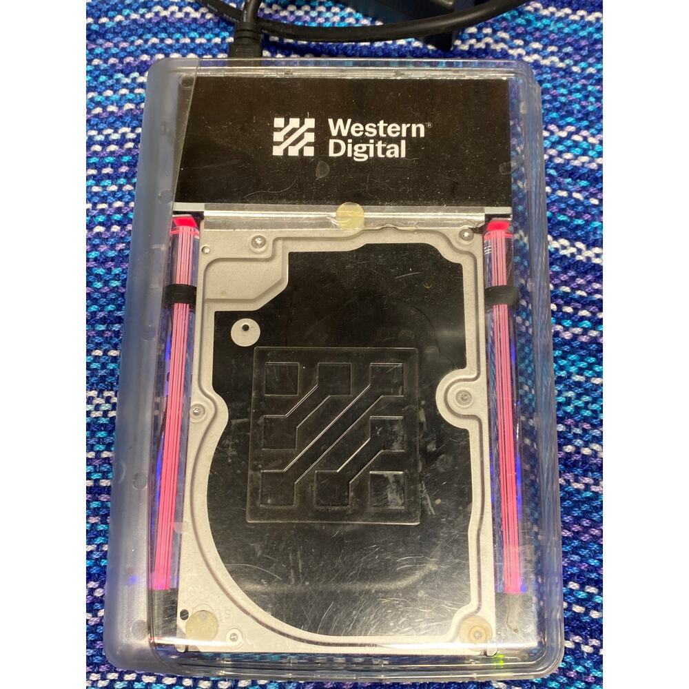Western Digital External Hard Disk Drive WD2500B007-RNN 250GB W/ Power Supply